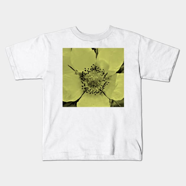 Glacier National Park, flower tint Kids T-Shirt by StonePics